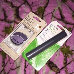 Eye shadow and mascara